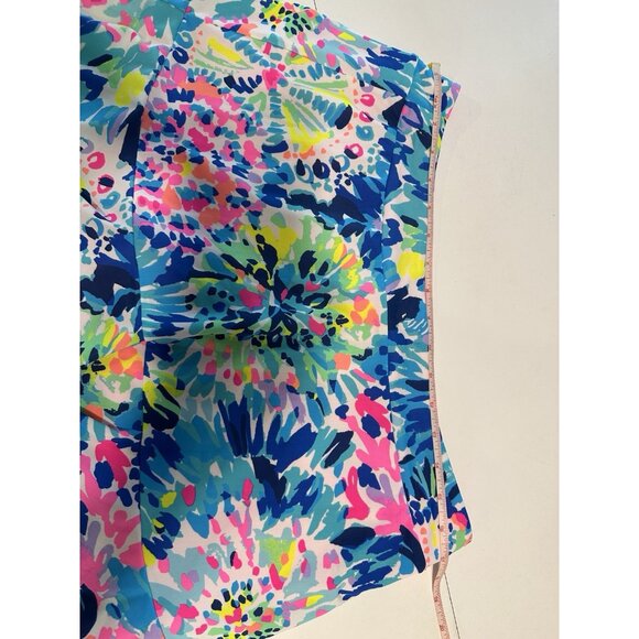 Lilly Pulitzer Cascadia Tennis Skort Celestial Blue Cay To My Heart Ruffle XL - Picture 4 of 7